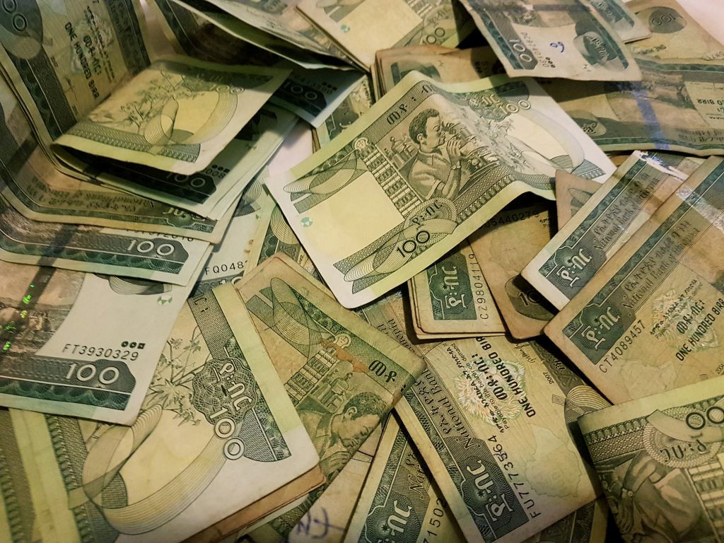 Äthiopien Geld Währung Birr