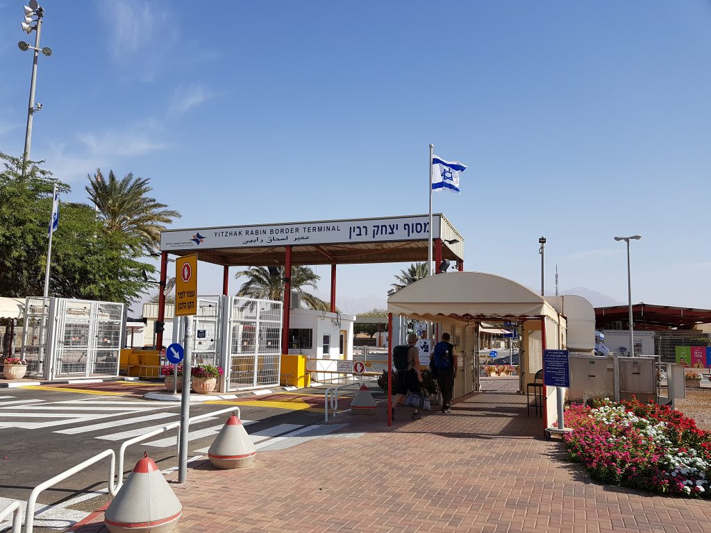 Grenzübergang Israel Jordanien