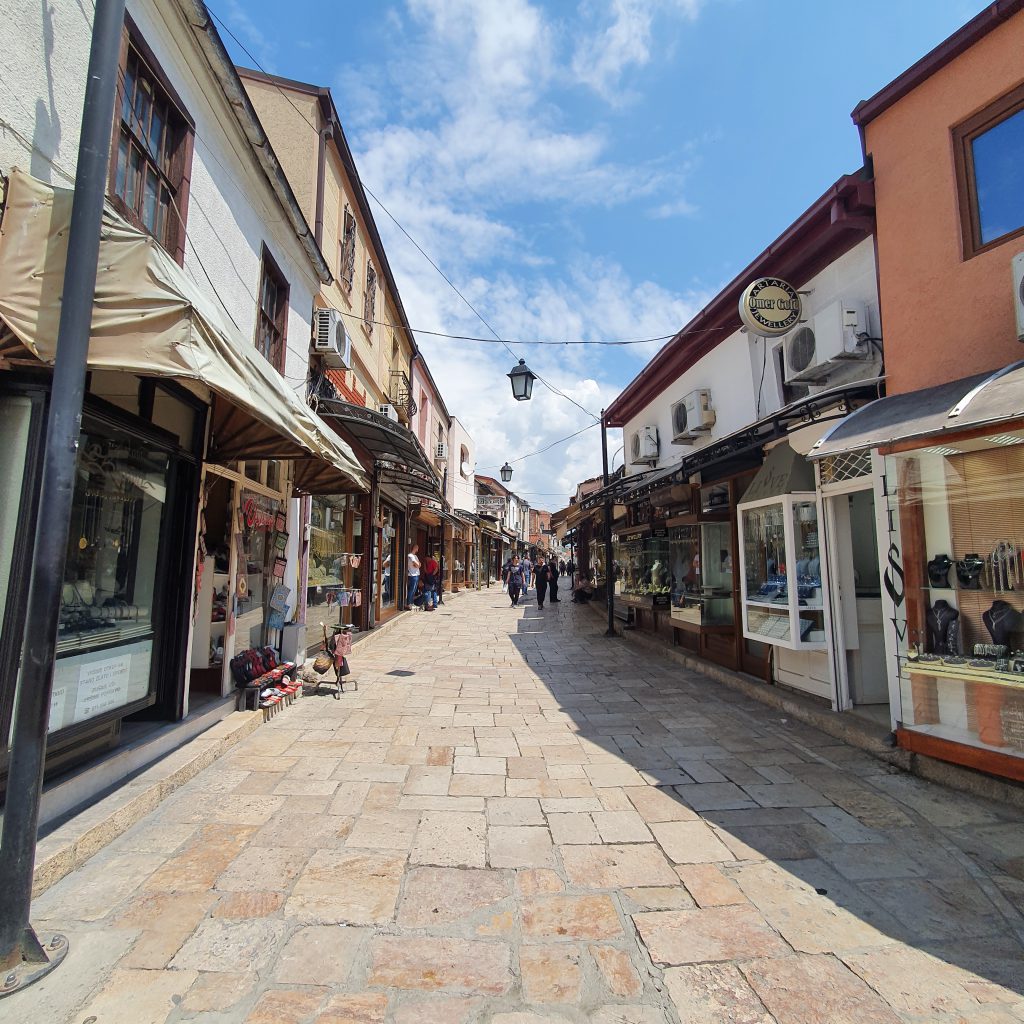 Sehenswürdigkeiten in Skopje Alter Basar Altstadt Nordmazedonien Reise