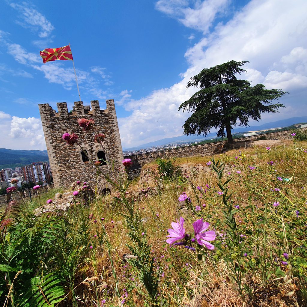 Sehenswürdigkeiten in Skopje Kale-Festung Nordmazedonien Reise Urlaub