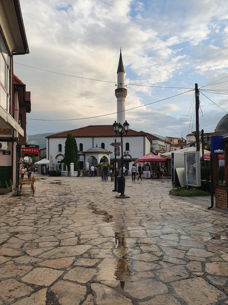 Sehenswürdigkeiten in Skopje Nordmazedonien Reise Altstadt Skopje Moschee osmanisch