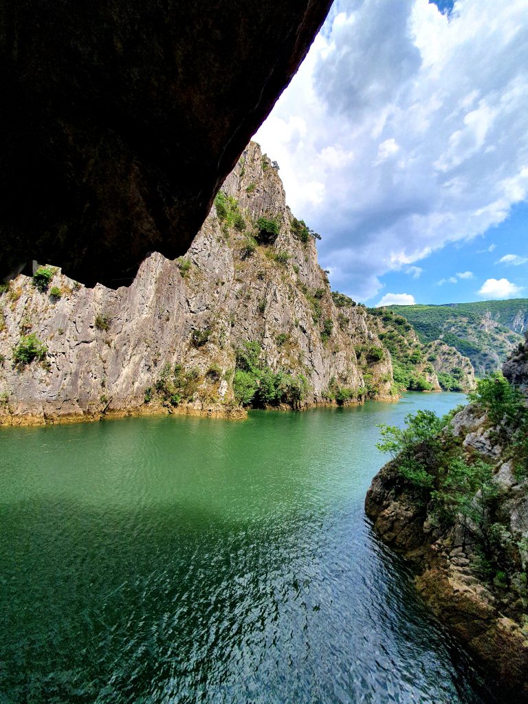 Ausflug zum Matka-Canyon in der Nähe von Skopje Nordmazedonien Sehenswürdigkeiten Reise Skopje Matka-Canyon